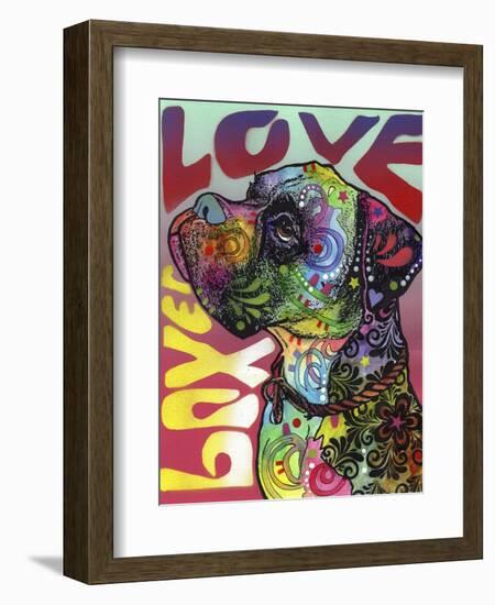 Boxer Luv-Dean Russo-Framed Giclee Print