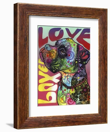 Boxer Luv-Dean Russo-Framed Giclee Print