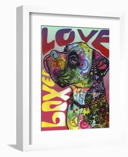 Boxer Luv-Dean Russo-Framed Giclee Print