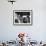 Boxer Muhammad Ali Clowning Around with His Trainer Bundini Brown-John Shearer-Framed Premium Photographic Print displayed on a wall