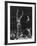 Boxer Muhammad Ali Raising His Gloves Victoriously After Knocking Out Oscar Bonavena-Bill Ray-Framed Premium Photographic Print