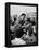 Boxer Muhammad Ali with Fans before Bout with Joe Frazier-John Shearer-Framed Premier Image Canvas