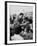 Boxer Muhammad Ali with Fans before Bout with Joe Frazier-John Shearer-Framed Premium Photographic Print