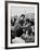 Boxer Muhammad Ali with Fans before Bout with Joe Frazier-John Shearer-Framed Premium Photographic Print