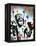 Boxer V Pollock-Abstract Graffiti-Framed Premier Image Canvas