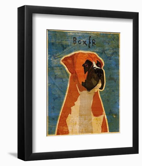 Boxer-John Golden-Framed Art Print