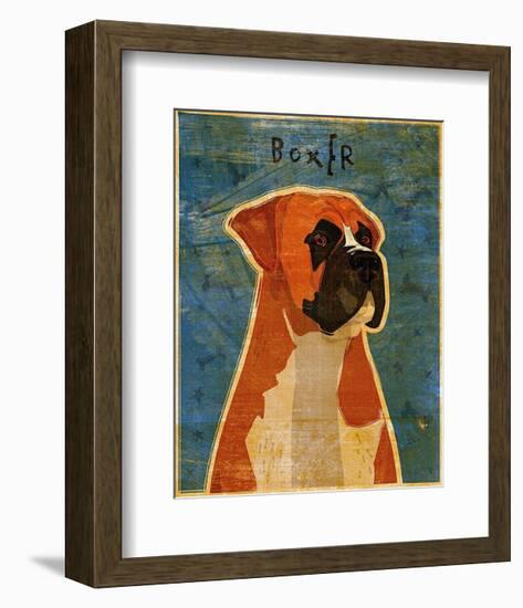 Boxer-John Golden-Framed Art Print