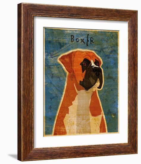 Boxer-John Golden-Framed Art Print