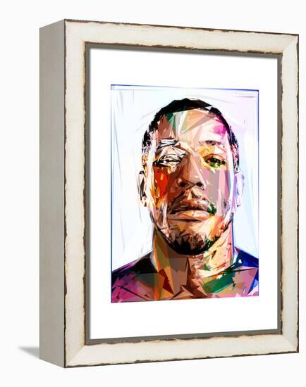 Boxer-Enrico Varrasso-Framed Stretched Canvas