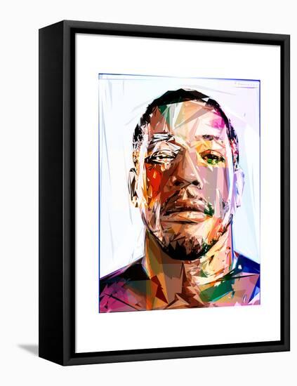 Boxer-Enrico Varrasso-Framed Stretched Canvas