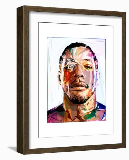 Boxer-Enrico Varrasso-Framed Art Print