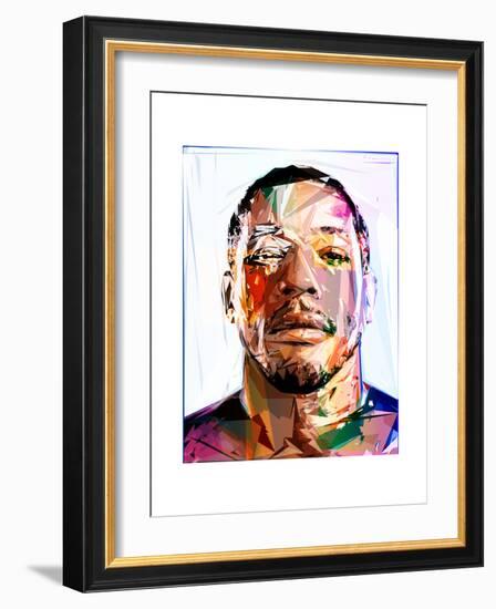 Boxer-Enrico Varrasso-Framed Art Print