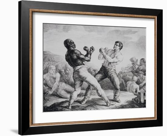 Boxers, 1818-Théodore Géricault-Framed Giclee Print