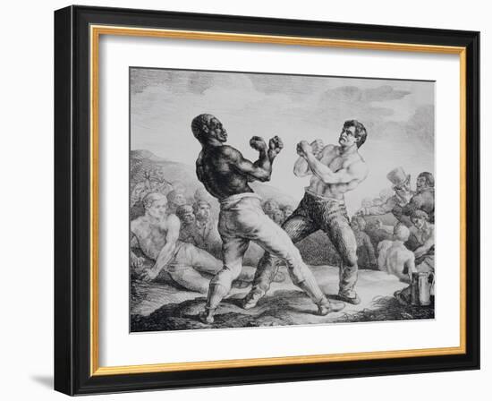 Boxers, 1818-Théodore Géricault-Framed Giclee Print