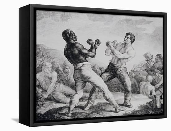 Boxers, 1818-Théodore Géricault-Framed Premier Image Canvas