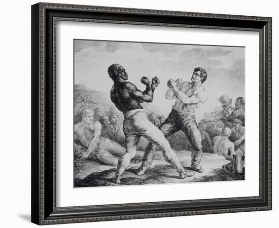 Boxers, 1818-Théodore Géricault-Framed Giclee Print