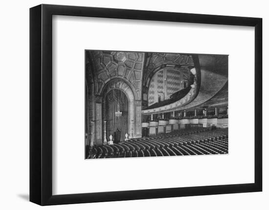 Boxes in the Loge Mezzanine, Capitol Theatre, Detroit, Michigan, 1925-null-Framed Photographic Print