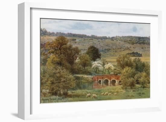 Boxhill Bridge, Dorking-Alfred Robert Quinton-Framed Giclee Print