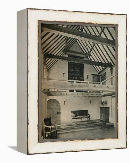 'Boxhurst Farm, Kent: End of Dance Room. Restored and converted by Oliver Hill', c1928-Unknown-Framed Premier Image Canvas