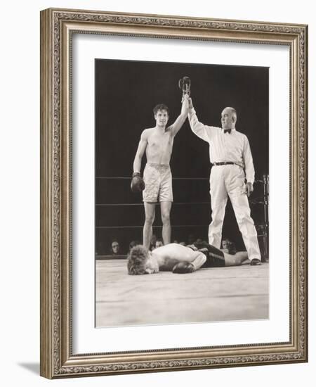 Boxing Champion-null-Framed Photo