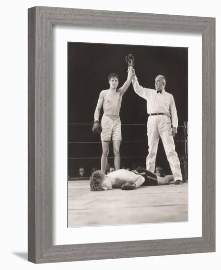 Boxing Champion-null-Framed Photo