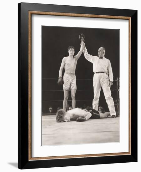 Boxing Champion-null-Framed Photo