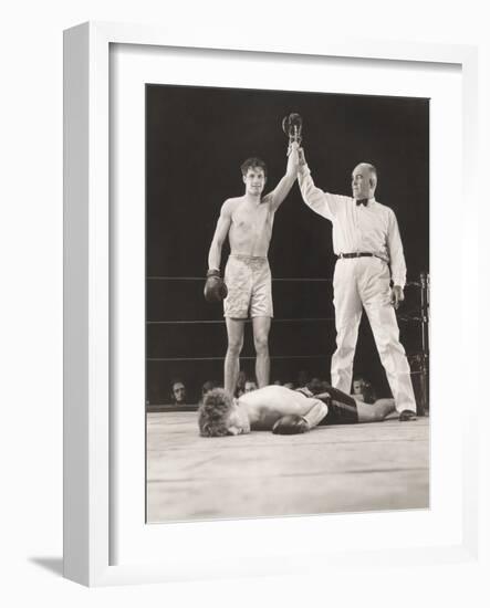 Boxing Champion-null-Framed Photo