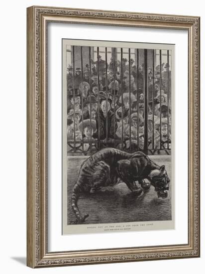 Boxing Day at the Zoo, a Cut from the Joint-Charles Paul Renouard-Framed Giclee Print