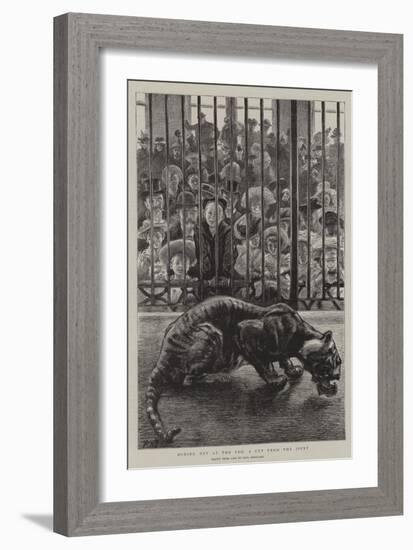 Boxing Day at the Zoo, a Cut from the Joint-Charles Paul Renouard-Framed Giclee Print