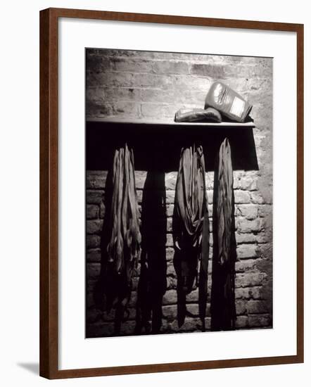 Boxing Equipment, New York, New York, USA-null-Framed Photographic Print