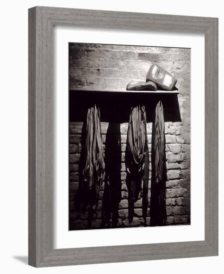 Boxing Equipment, New York, New York, USA-null-Framed Photographic Print