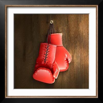 Gucci Boxing Gloves Wall Art