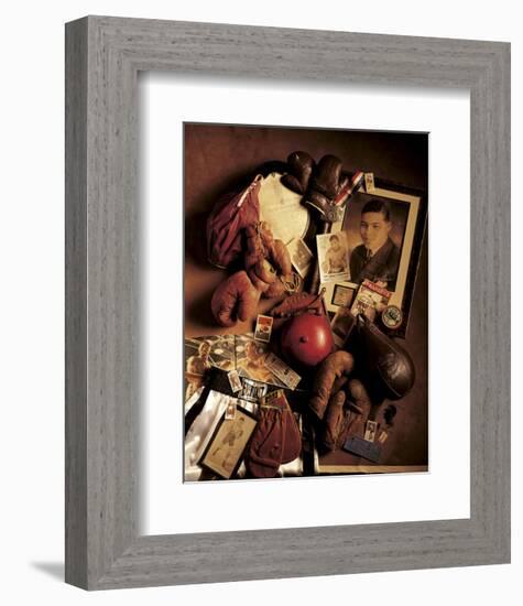 Boxing-Michael Harrison-Framed Art Print