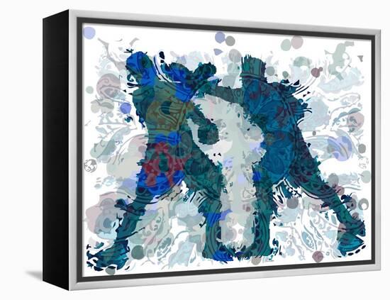 Boxing-Teofilo Olivieri-Framed Premier Image Canvas