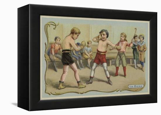 Boxing-null-Framed Premier Image Canvas