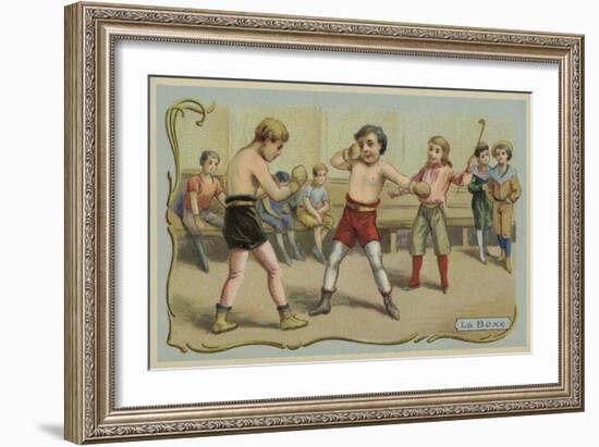 Boxing-null-Framed Giclee Print