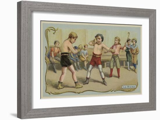 Boxing-null-Framed Giclee Print