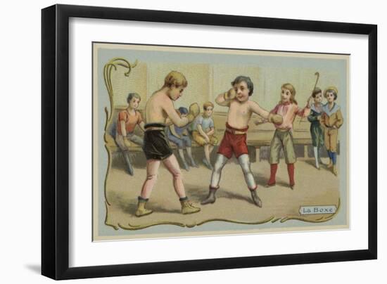 Boxing-null-Framed Giclee Print