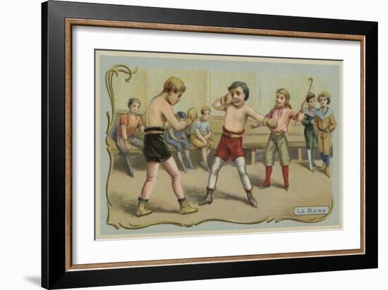 Boxing-null-Framed Giclee Print