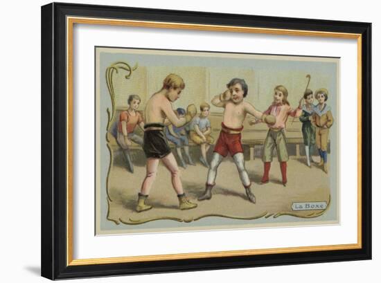 Boxing-null-Framed Giclee Print