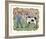 Boy and Cow-Barbara Olsen-Framed Giclee Print