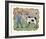 Boy and Cow-Barbara Olsen-Framed Giclee Print