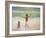 Boy and Dog, Lifeguard-Lincoln Seligman-Framed Giclee Print