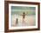 Boy and Dog, Lifeguard-Lincoln Seligman-Framed Giclee Print