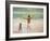 Boy and Dog, Lifeguard-Lincoln Seligman-Framed Giclee Print