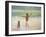 Boy and Dog, Lifeguard-Lincoln Seligman-Framed Giclee Print