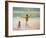 Boy and Dog, Lifeguard-Lincoln Seligman-Framed Giclee Print