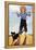 Boy and Dog-Norman Rockwell-Framed Premier Image Canvas