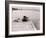 Boy and Girl Laying on Dock Fishing-Nora Hernandez-Framed Giclee Print