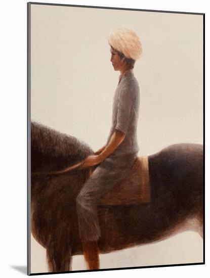 Boy and Horse-Lincoln Seligman-Mounted Giclee Print